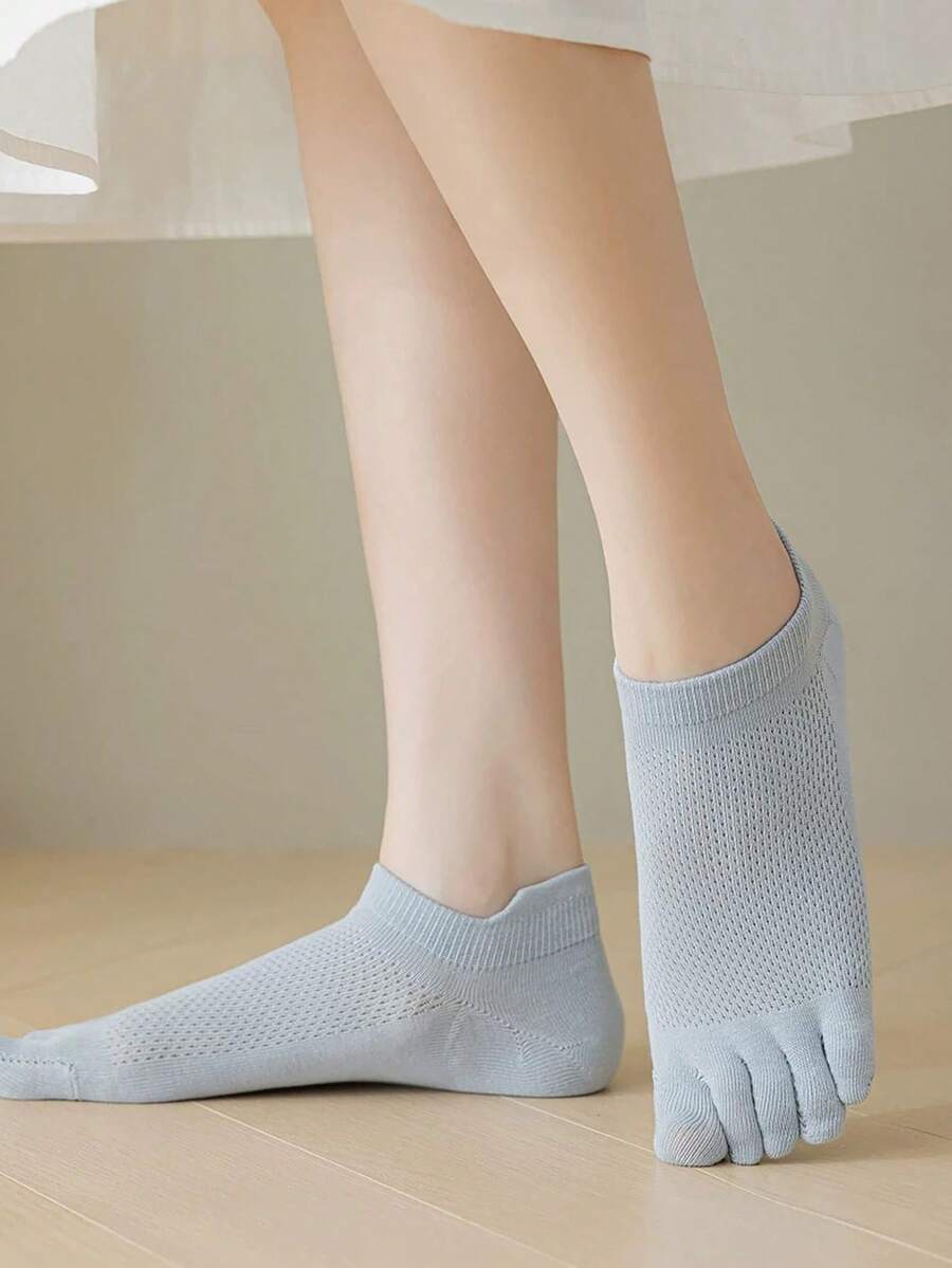 3 Pairs White Mesh Toe Socks F - Ankle Sock Low Cut recensie en prijs