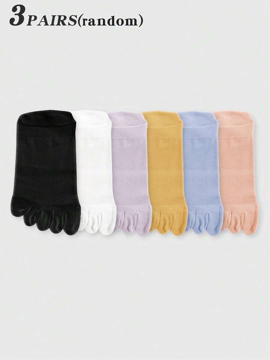 3 Pairs White Mesh Toe Socks F - Ankle Sock Low Cut recensie en prijs