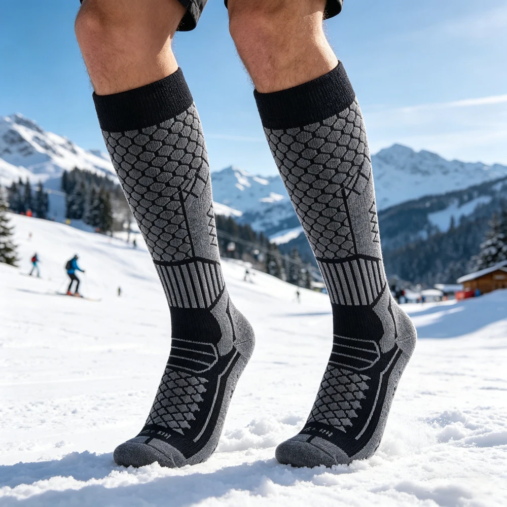 1Pair Moisture-Wicking Thicken - Thermal Sock Winter recensie en prijs