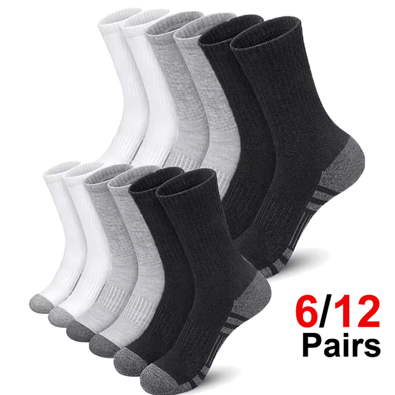 Men's 6 Pairs Pack High Perfor - Cotton Crew Sock Pack recensie en prijs