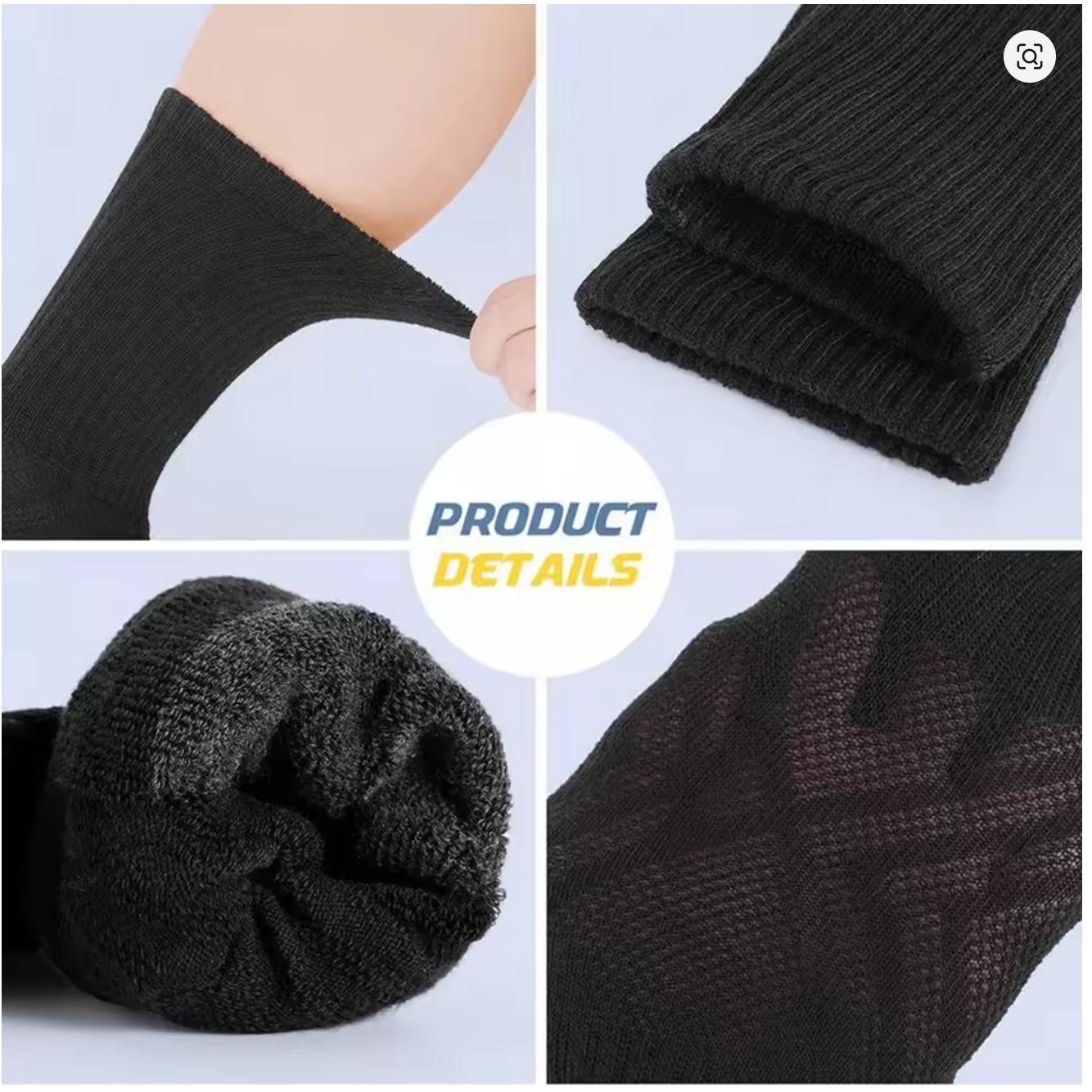 Men's 6 Pairs Pack High Perfor - Cotton Crew Sock Pack recensie en prijs