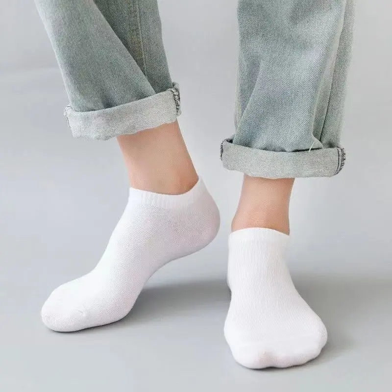 5 Pairs Unisex Casual Plain Co - No Show Sock Women recensie en prijs