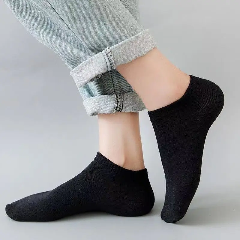 5 Pairs Unisex Casual Plain Co - No Show Sock Women recensie en prijs