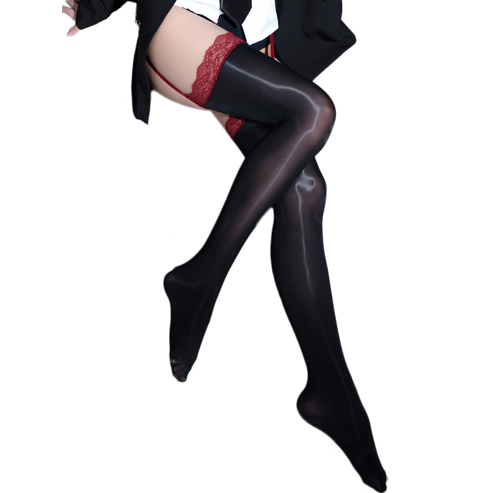Patchwork Oil Glossy Shiny Pan - Tights Pantyhose Sheer recensie en prijs