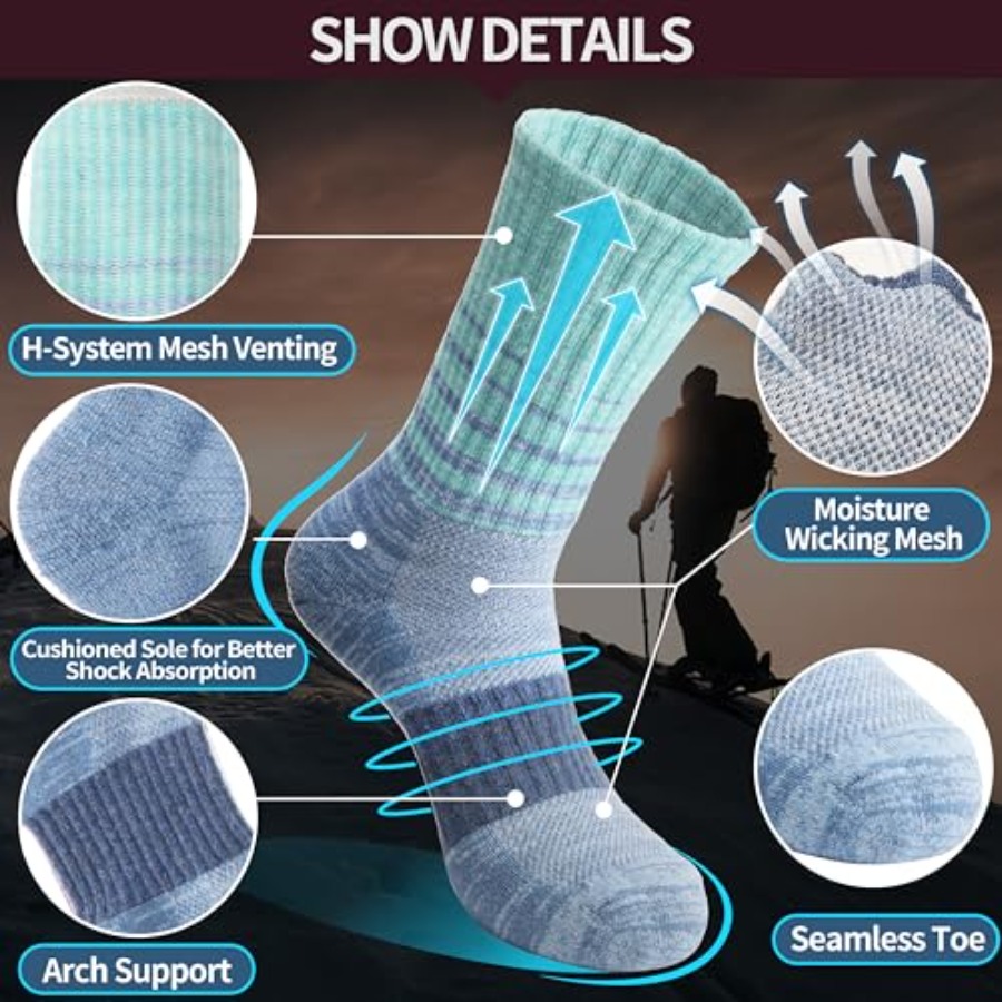 Anlisim Merino Wool Hiking Soc - Wool Hiking Sock recensie en prijs