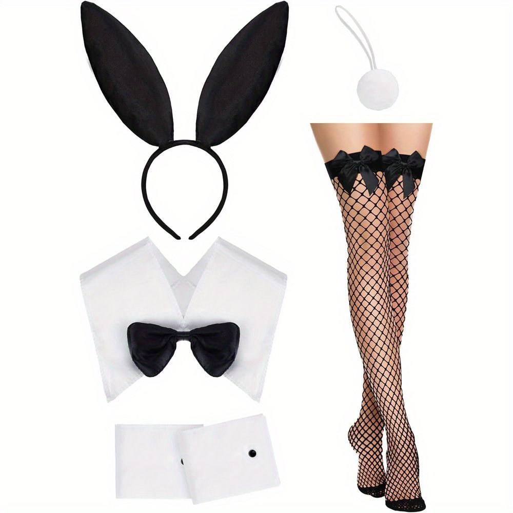 WomenCostume Set Black Bunny E - Fishnet Stocking Women recensie en prijs