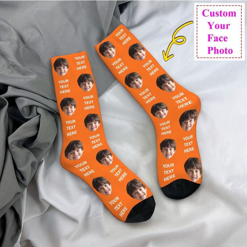 Personalized Photo Text Custom - Dress Sock Men recensie en prijs