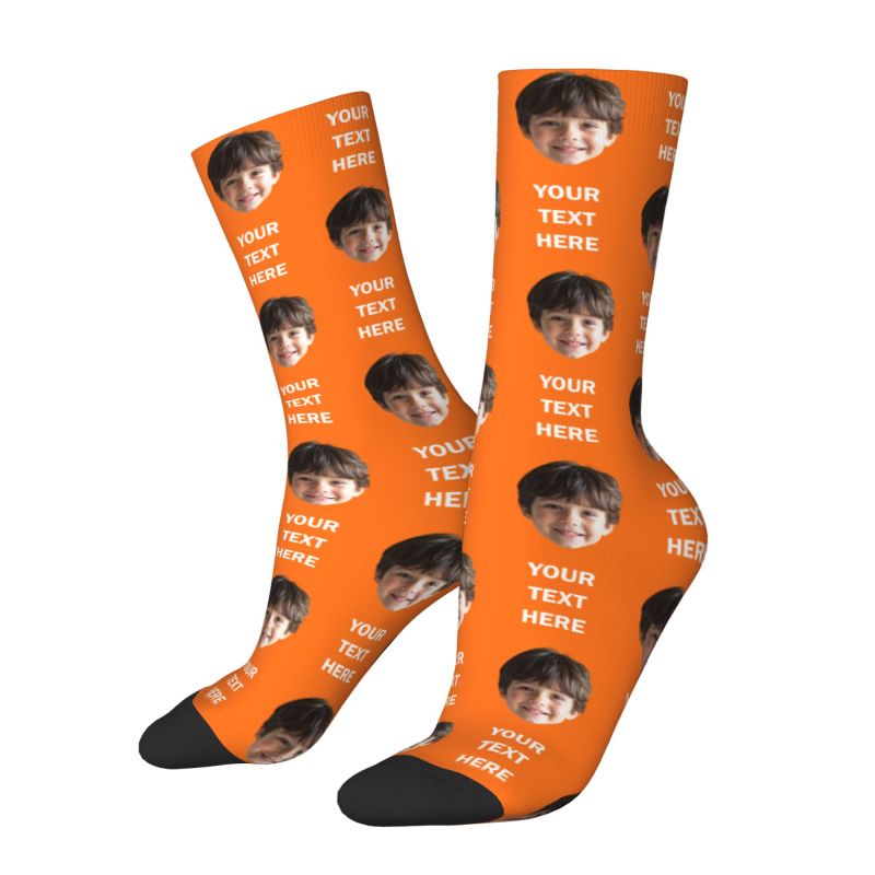 Personalized Photo Text Custom - Dress Sock Men recensie en prijs