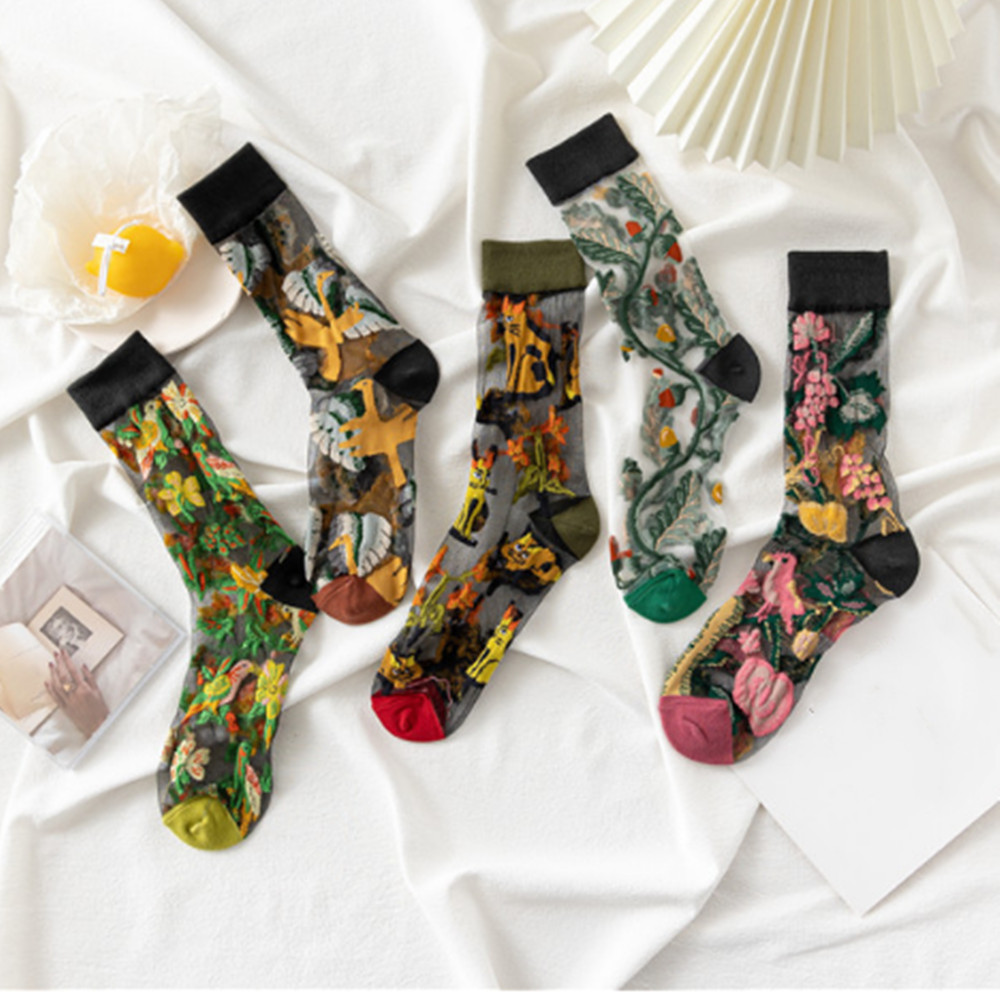 Woman Lace flower short sock t - Invisibility Sock Loafer recensie en prijs