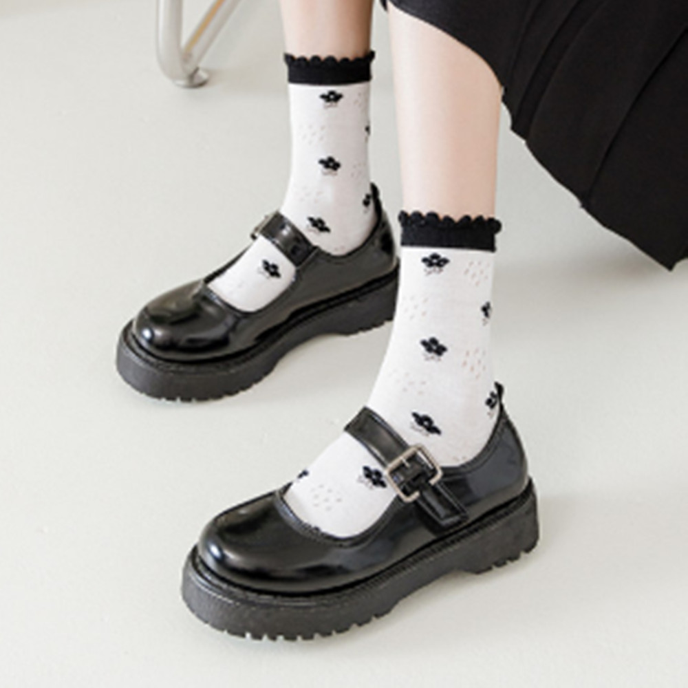 Woman Lace flower short sock t - Invisibility Sock Loafer recensie en prijs