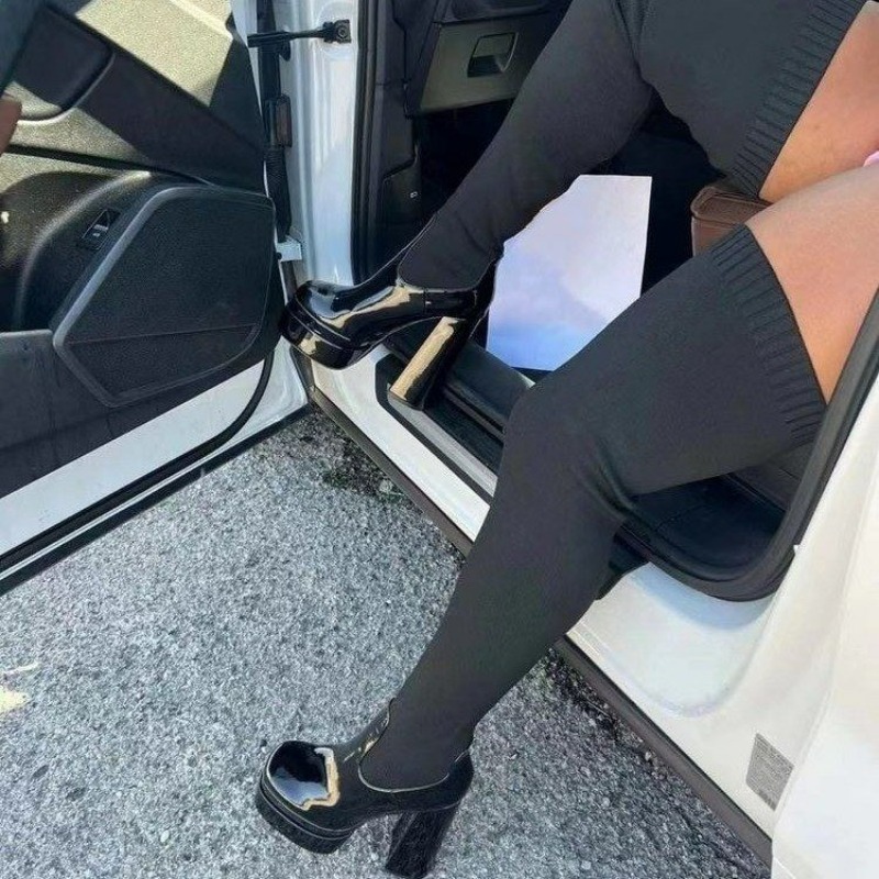 Women Boots Platform Over The  - Knee High Sock Women recensie en prijs