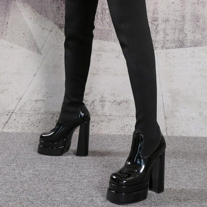 Women Boots Platform Over The  - Knee High Sock Women recensie en prijs
