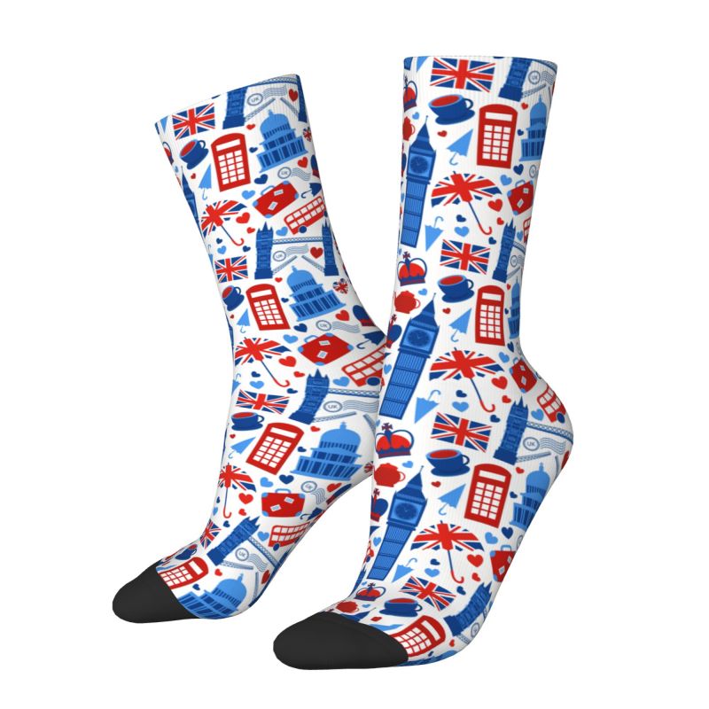Custom Love The Union Jack Men - Dress Sock Men recensie en prijs
