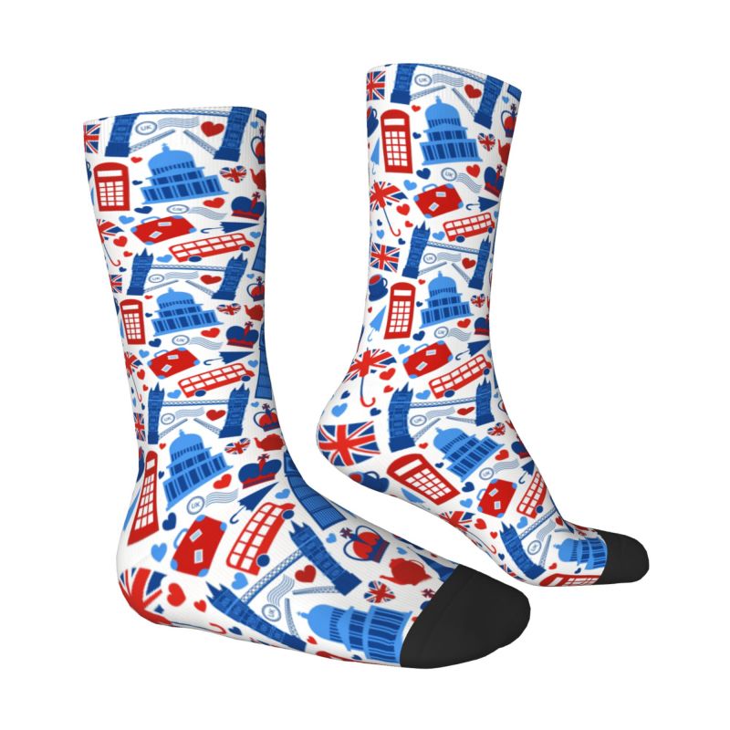 Custom Love The Union Jack Men - Dress Sock Men recensie en prijs