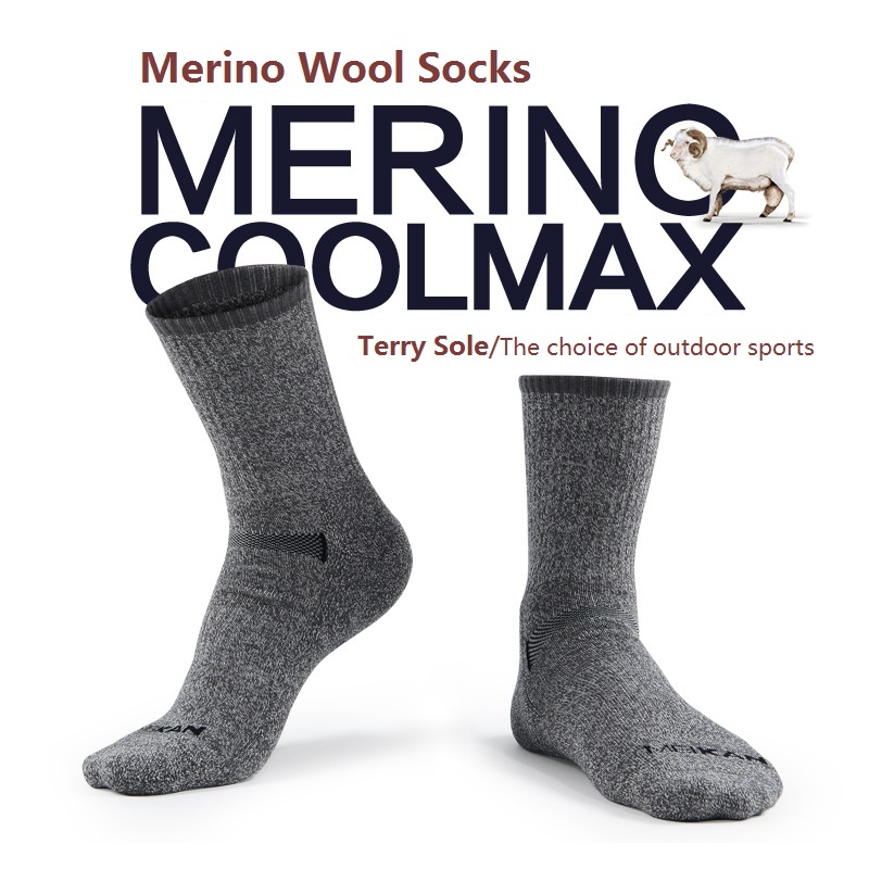 MEIKAN Men Merino Wool Socks C - Wool Hiking Sock recensie en prijs