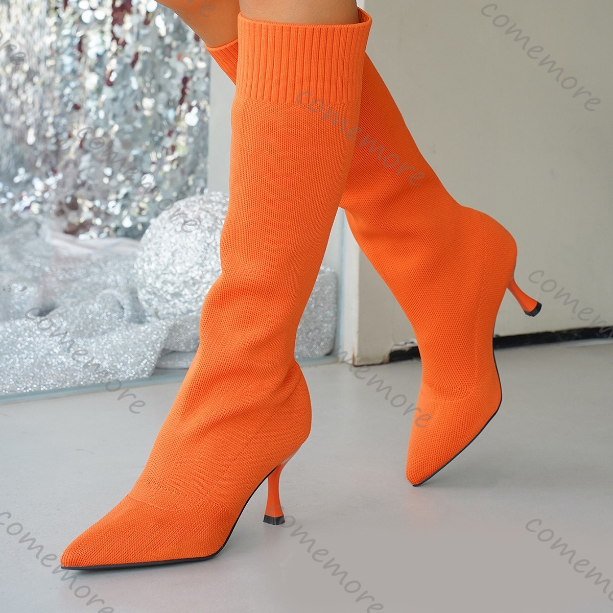 Comemore Women's 2026 Spring A - Knee High Sock Women recensie en prijs