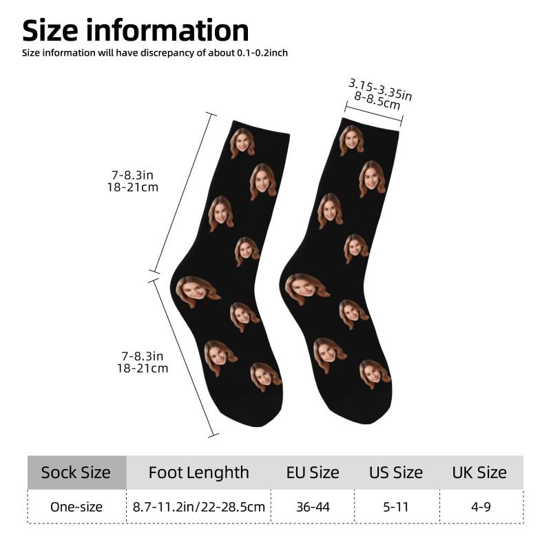 Personalized Custom Face Photo - Dress Sock Men recensie en prijs