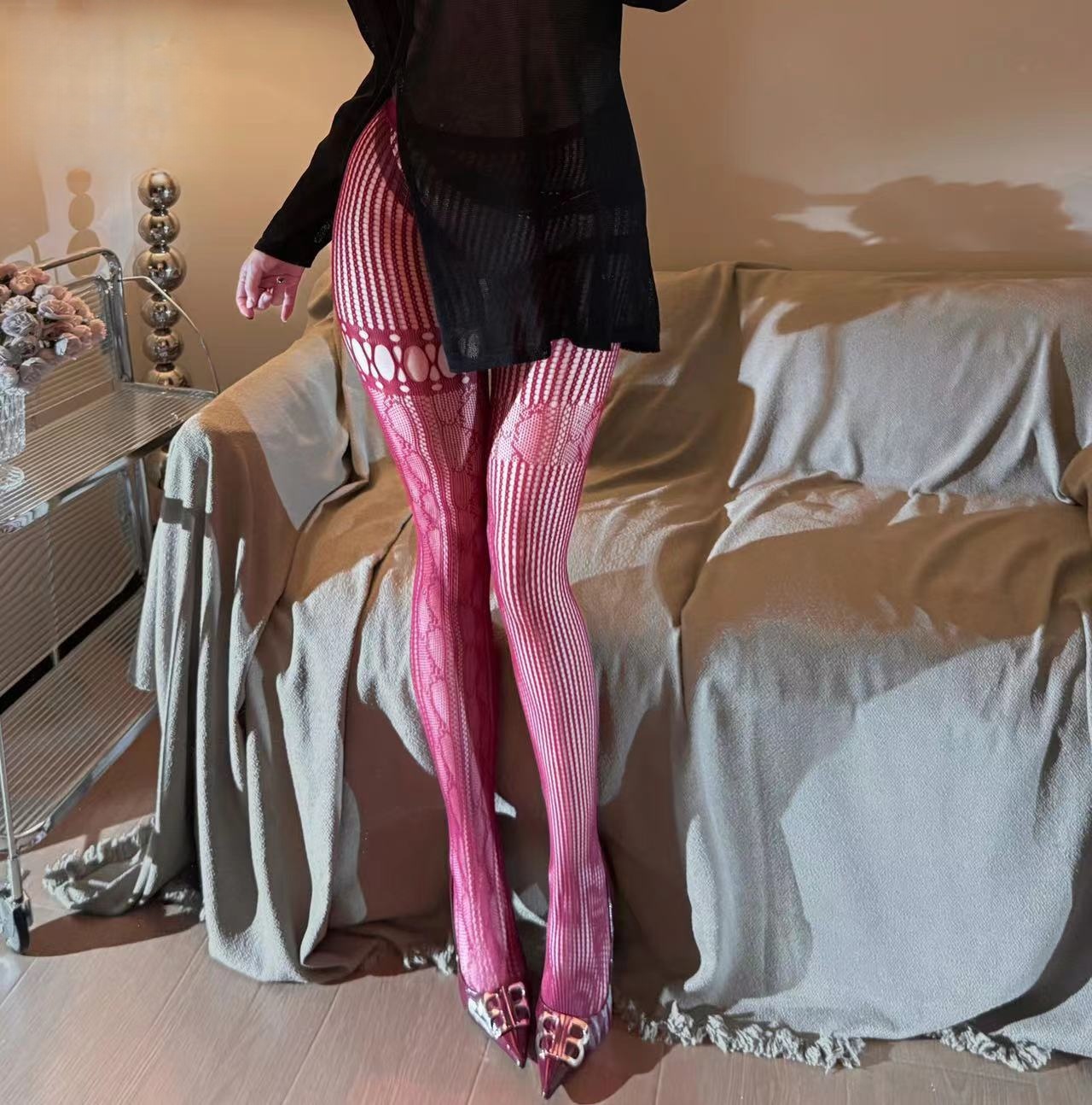 See-through Vintage AB-style L - Fishnet Stocking Women recensie en prijs