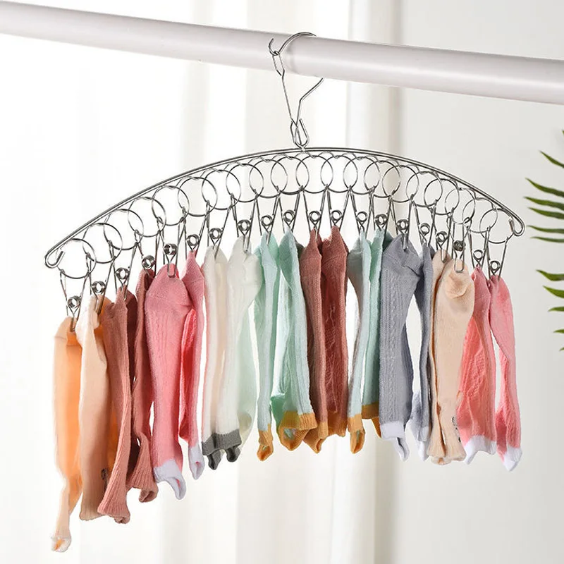 10 Clips Stainless Steel Cloth - Sock Organizer Tray recensie en prijs