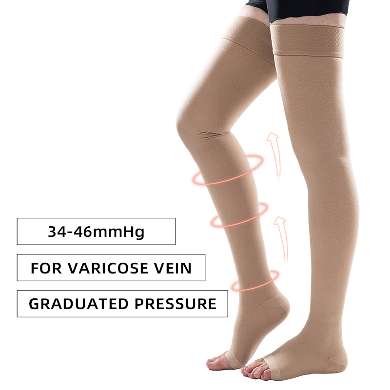 1Pair Thigh High Open Toe Medi - Compression Sock Medical recensie en prijs