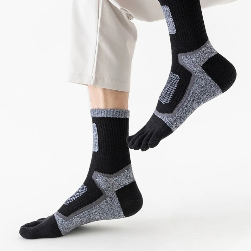 3 Pairs Men Sports Five Finger - Toe Sock Split recensie en prijs