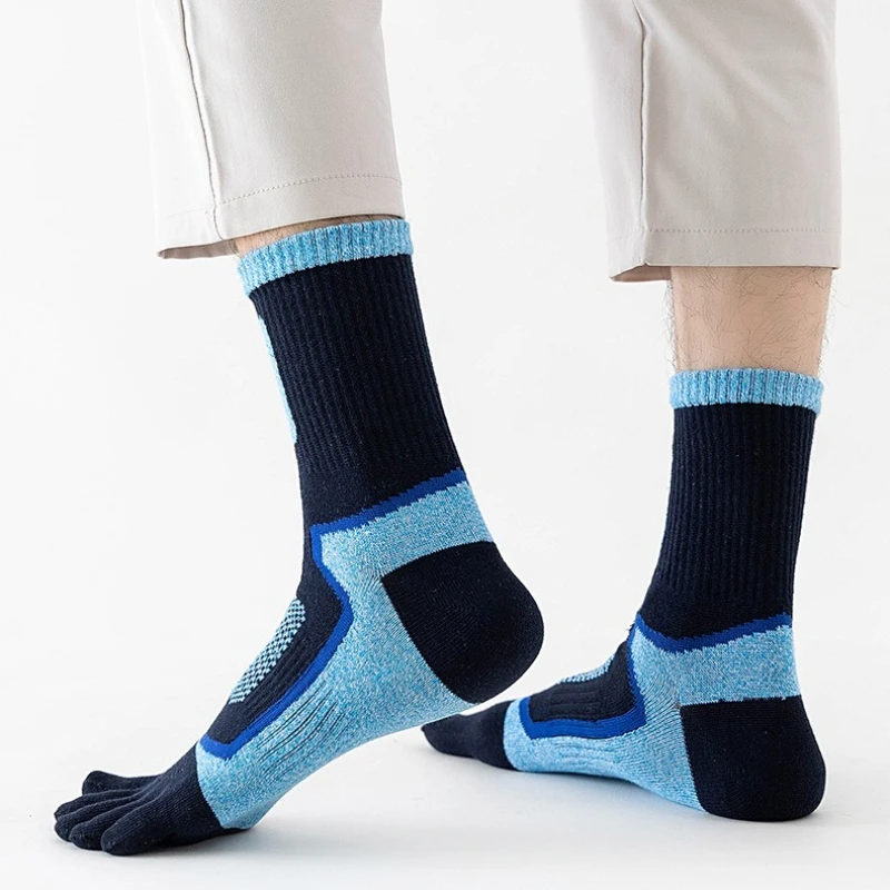 3 Pairs Men Sports Five Finger - Toe Sock Split recensie en prijs