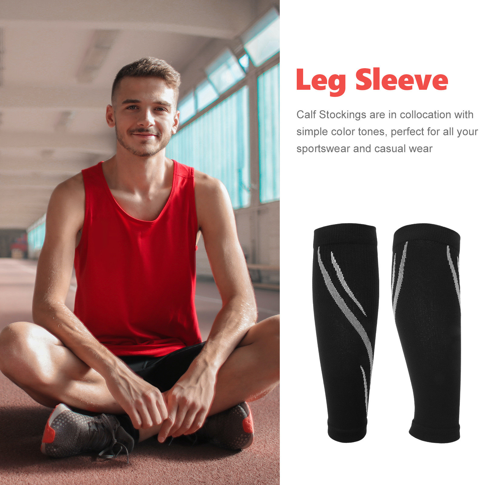 1Pair Calf Compression Socks B - Compression Sleeve Calf recensie en prijs