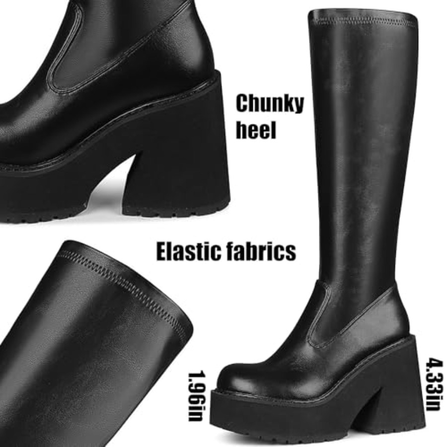 AMINUGAL Womens Elastic Knee H - Knee High Sock Women recensie en prijs