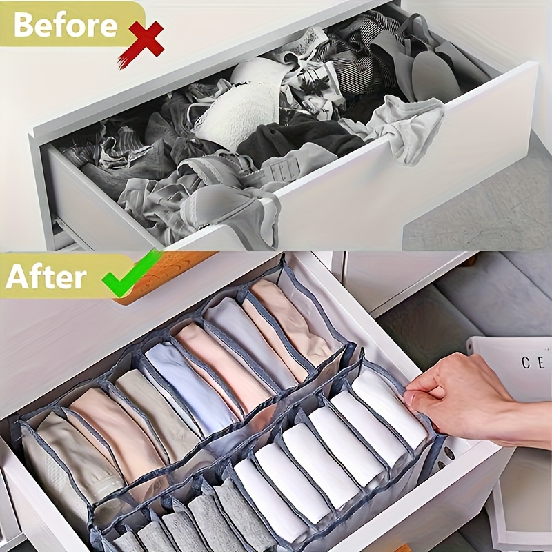 7 Grids Underwear Drawer Organ - Sock Organizer Tray recensie en prijs
