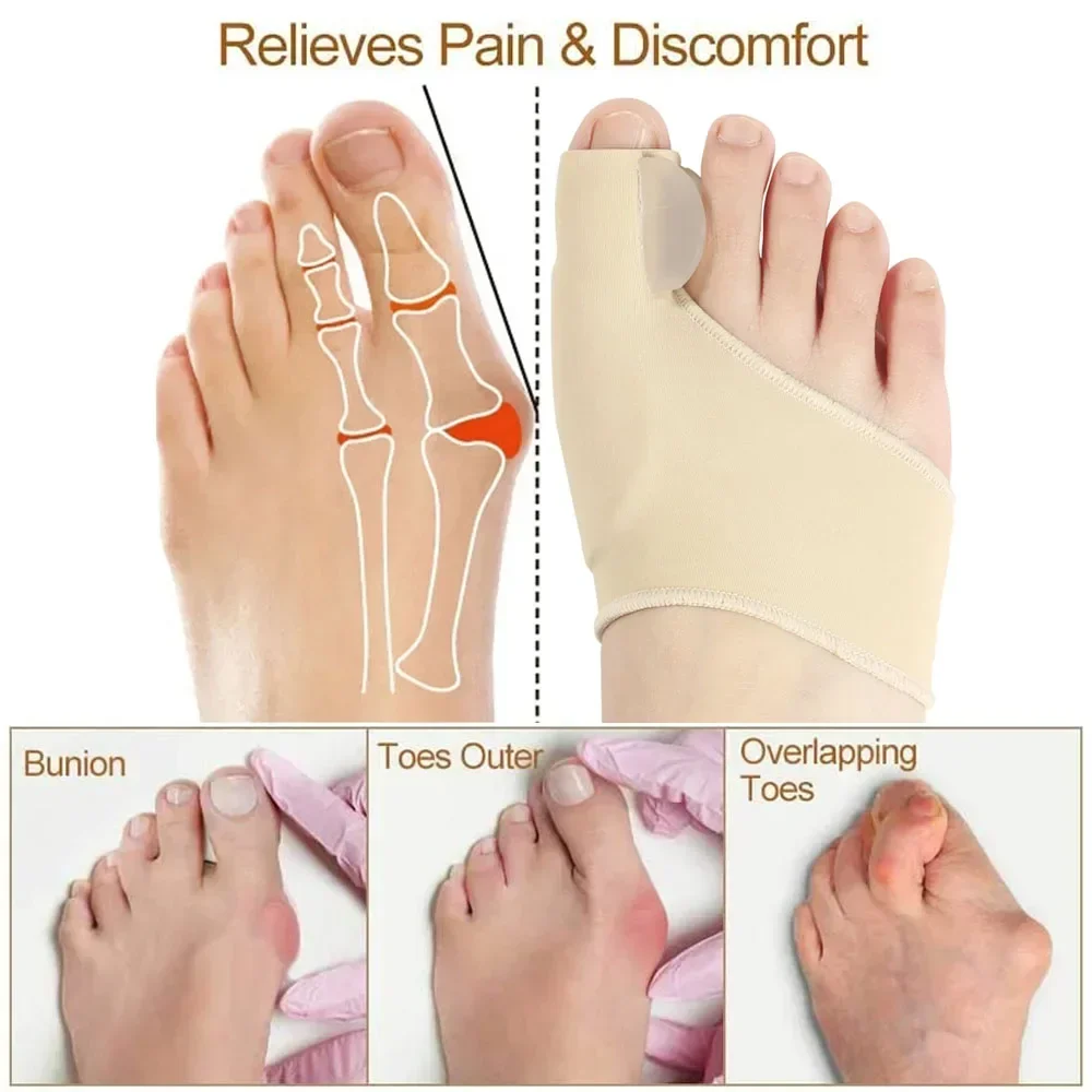 1/2Pair Toe Separator Hallux V - Ankle Brace Sock recensie en prijs