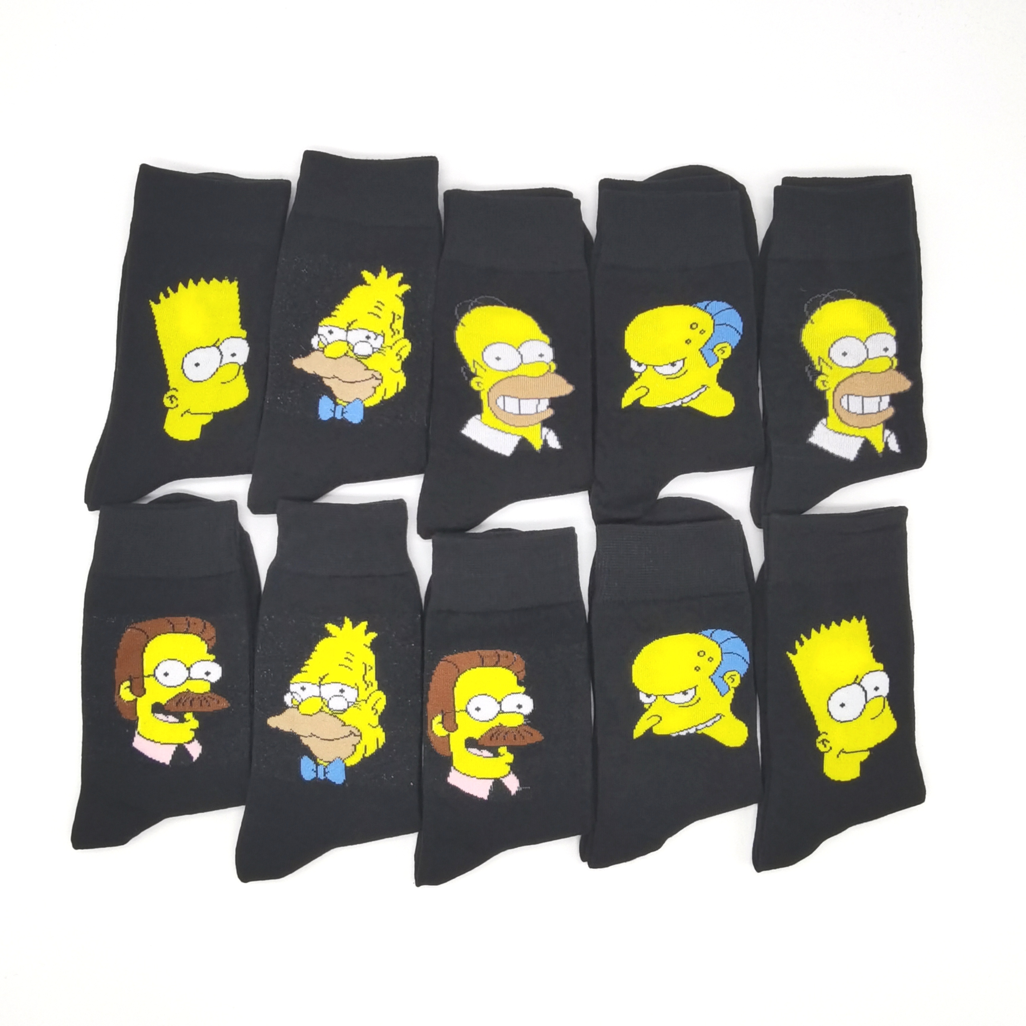 10 Pairs/Pack Funny Men Woman  - Cotton Crew Sock Pack recensie en prijs