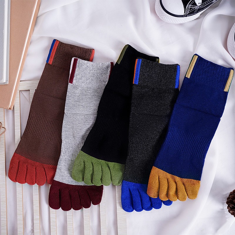 5 Pair Men's Casual Five-Toe C - Toe Sock Split recensie en prijs