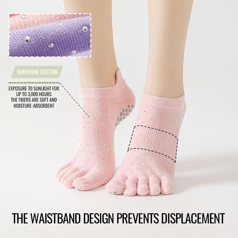 MiiOW Non-Slip Grip Pilates So - Toe Sock Split recensie en prijs