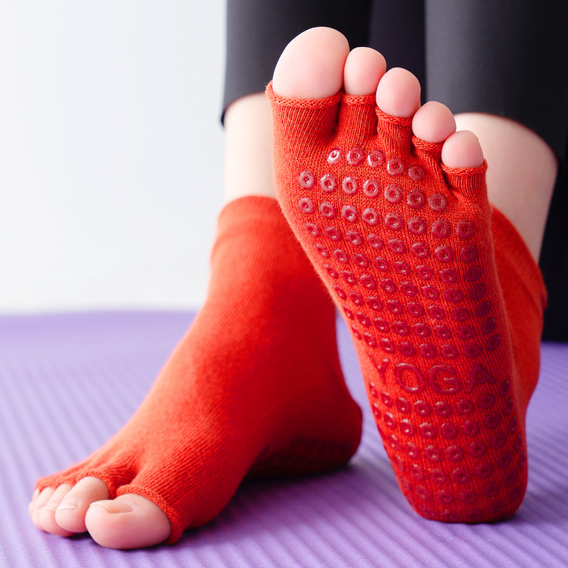 Yoga Socks Half Toe Anti-Slip  - Grip Sock Yoga recensie en prijs