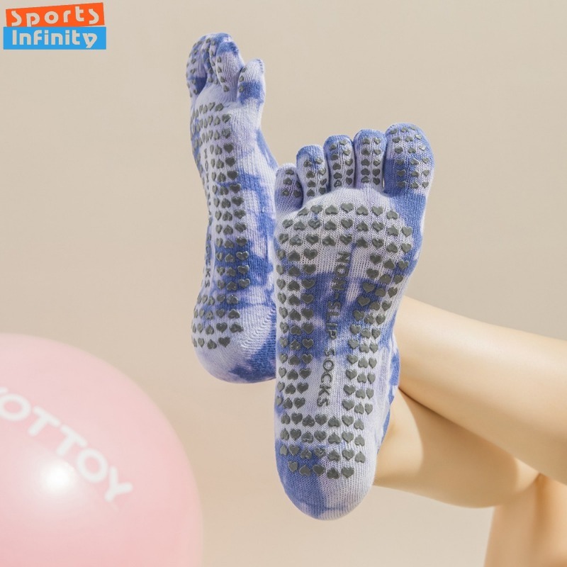 New Non Slip Tie Dye Five Fing - Toe Sock Split recensie en prijs