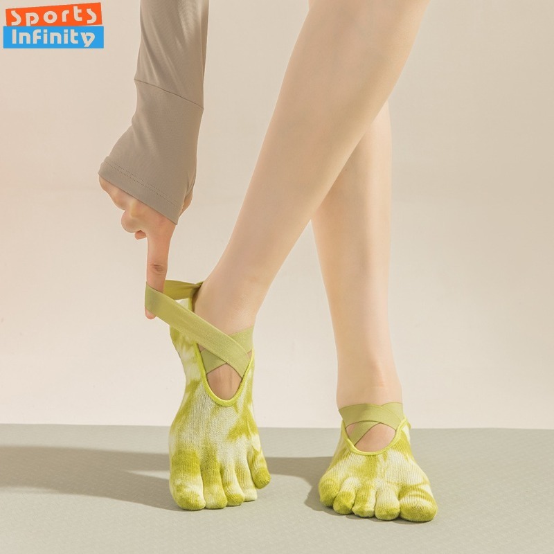 New Non Slip Tie Dye Five Fing - Toe Sock Split recensie en prijs