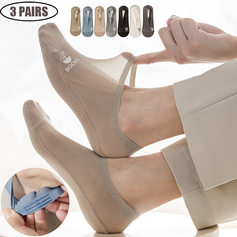 3Pairs Men's Ultra-Comfortable - No Show Sock Women recensie en prijs