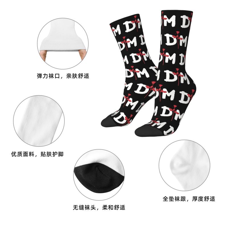 Custom Depeche Mode Mens Crew  - Dress Sock Men recensie en prijs