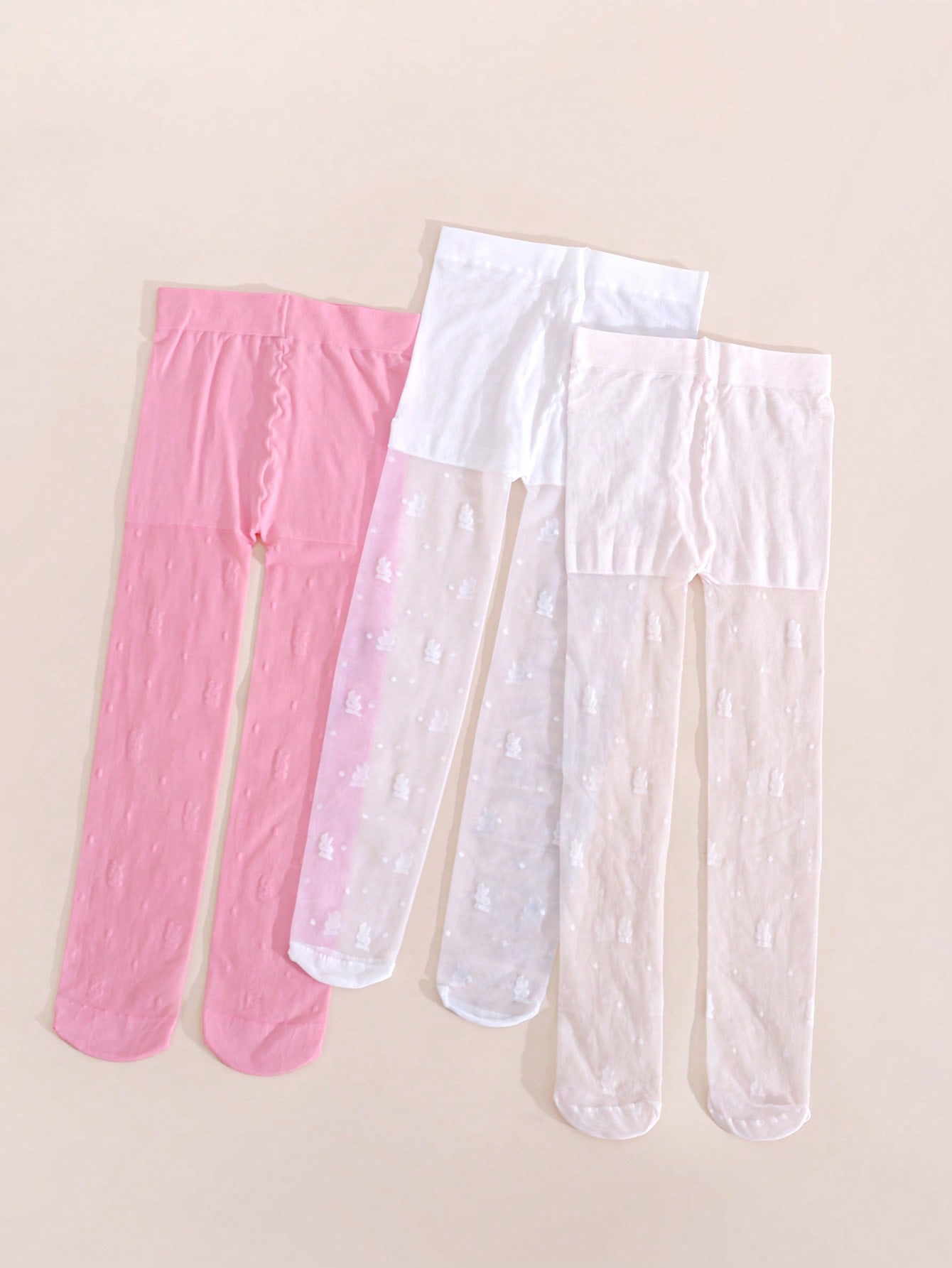3Pack Girls Rabbit Print Tight - Tights Pantyhose Sheer recensie en prijs