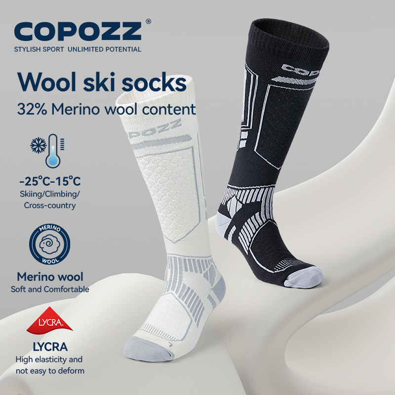 COPOZZ New Winter Ski Socks Me - Thermal Sock Winter recensie en prijs