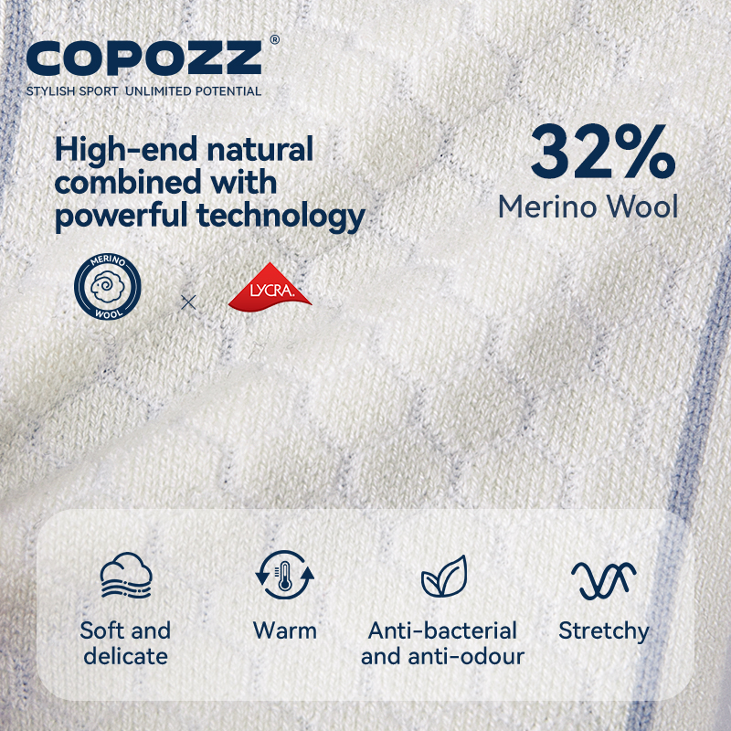 COPOZZ New Winter Ski Socks Me - Thermal Sock Winter recensie en prijs