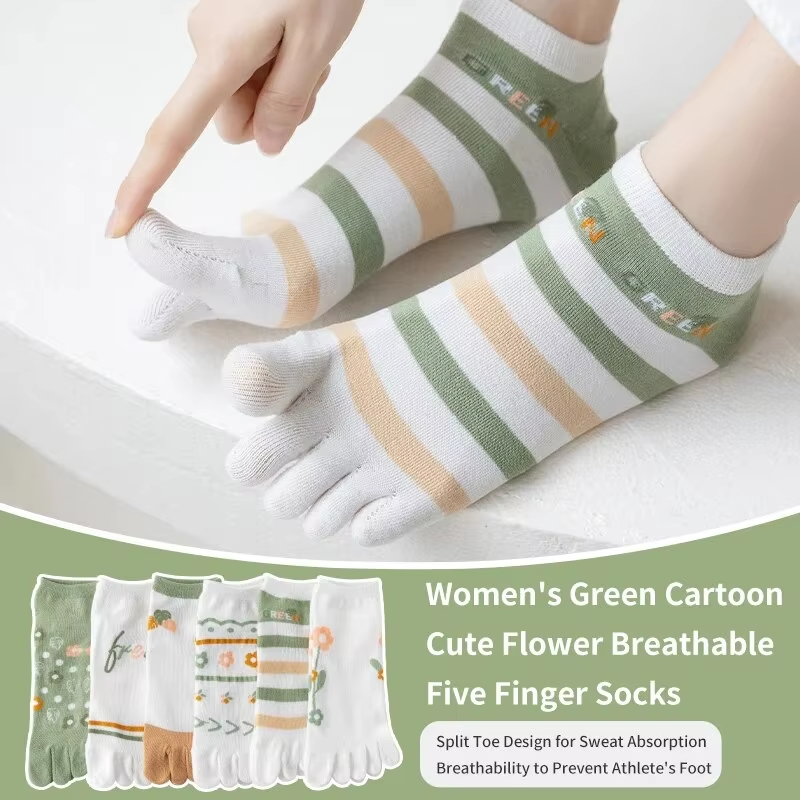 3 Pairs of Women's Spring and  - Toe Sock Split recensie en prijs