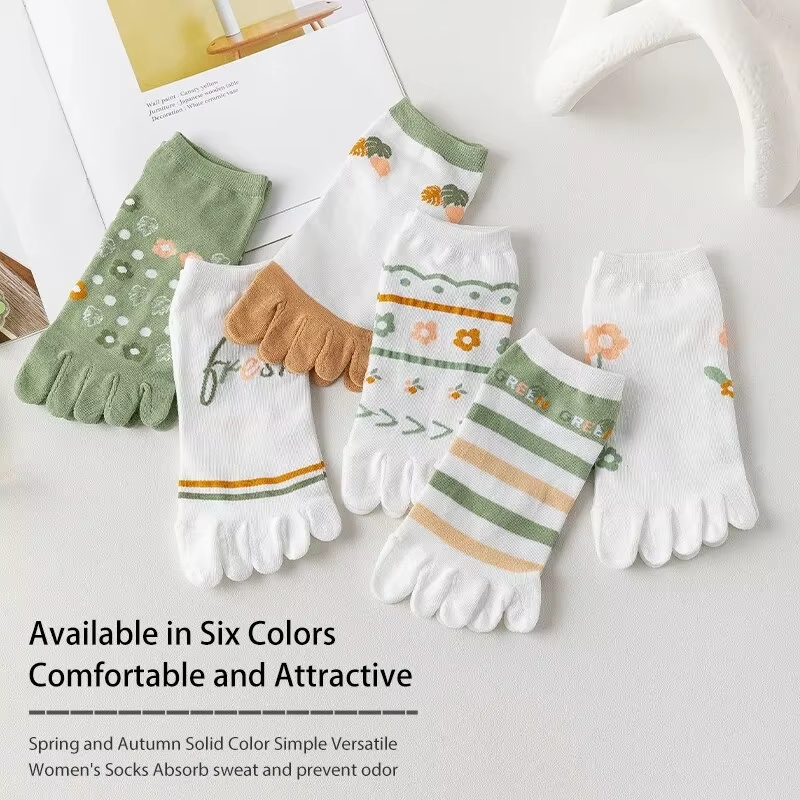 3 Pairs of Women's Spring and  - Toe Sock Split recensie en prijs