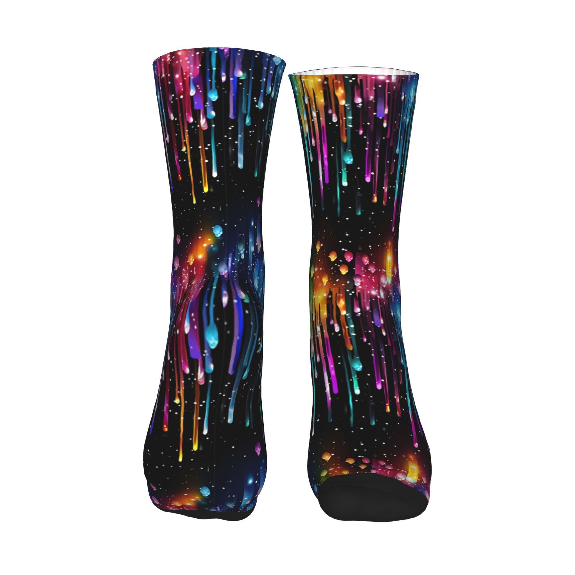 Cute Men's Dripping Rainbow Li - Dress Sock Men recensie en prijs