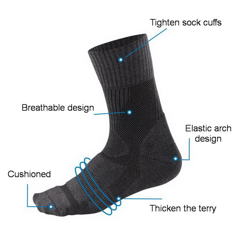 1 Pair Merino Wool Sock Winter - Wool Hiking Sock recensie en prijs