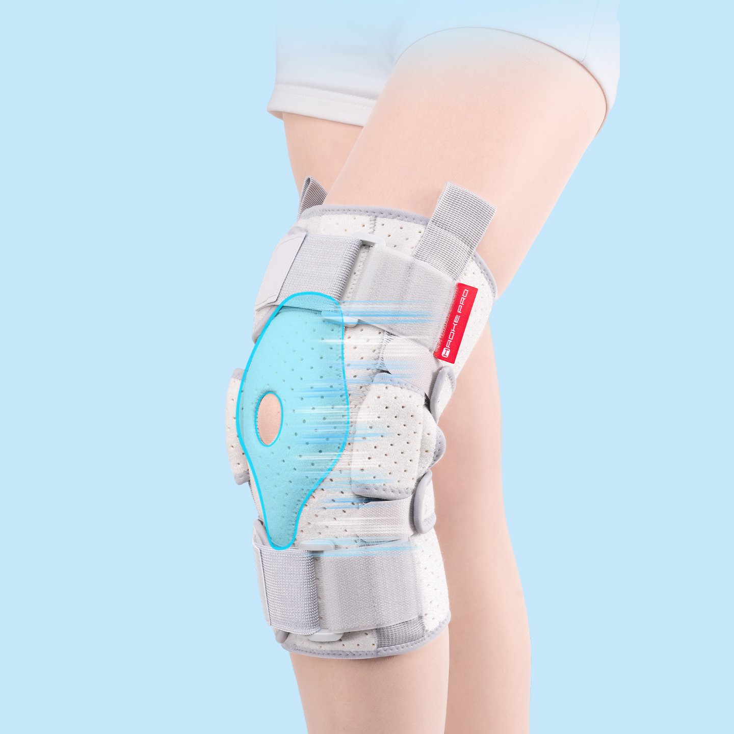 Adjustable knee sleeve with la - Compression Sleeve Calf recensie en prijs