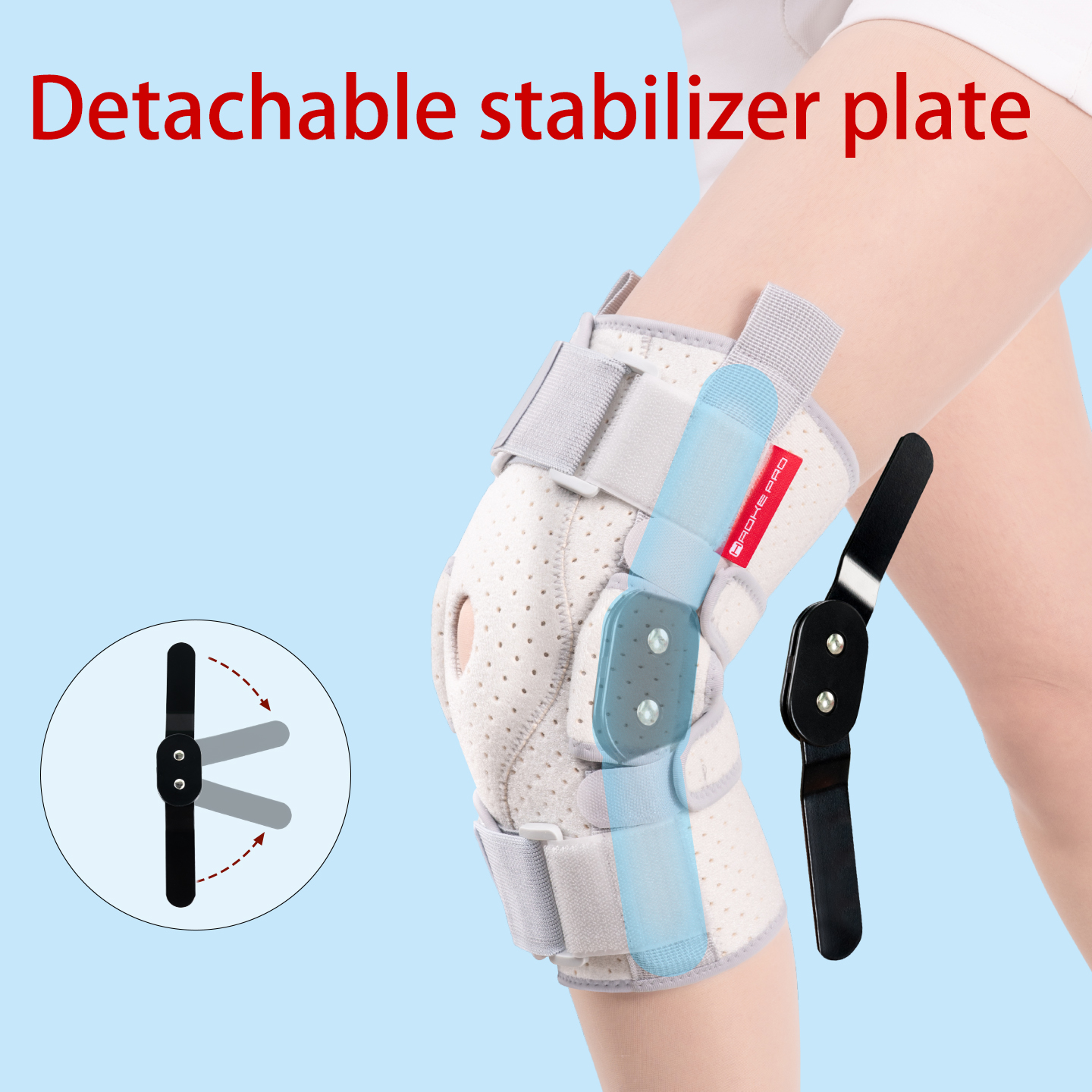 Adjustable knee sleeve with la - Compression Sleeve Calf recensie en prijs