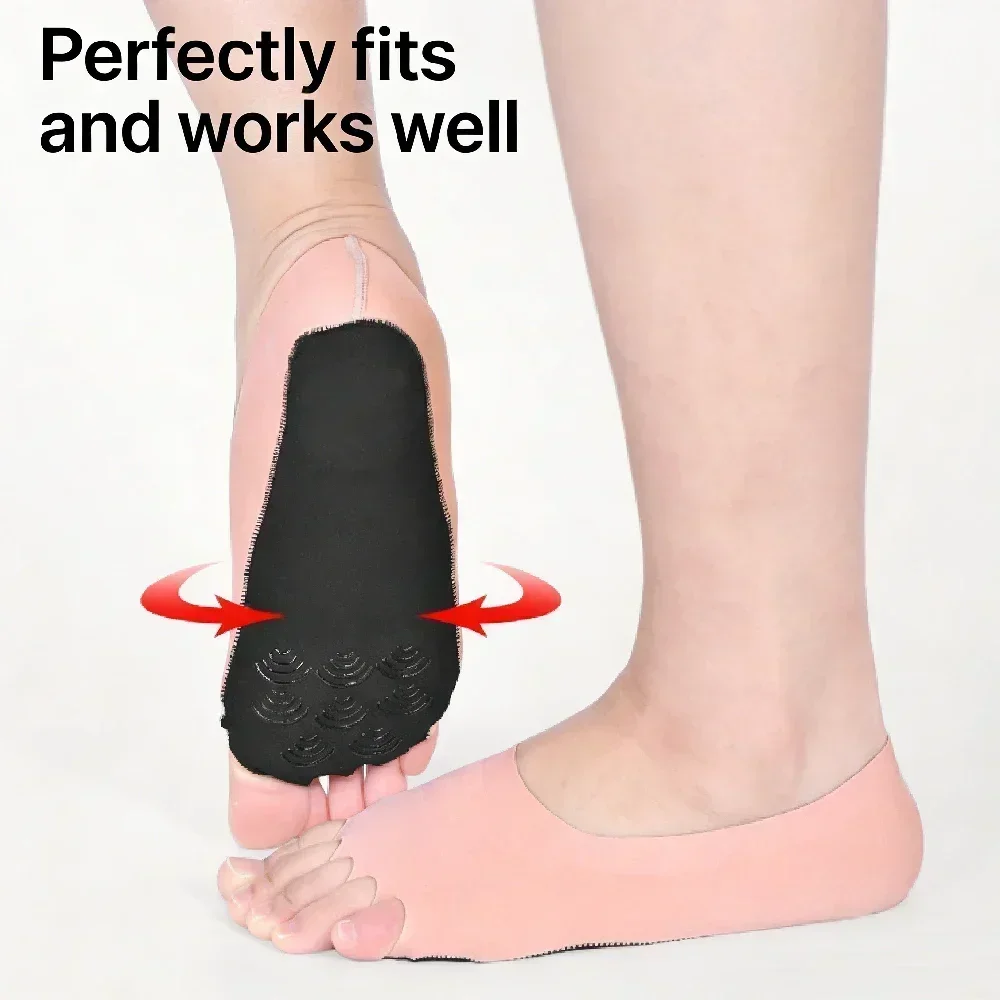 1Pair Toeless Yoga Pilates Soc - Grip Sock Yoga recensie en prijs