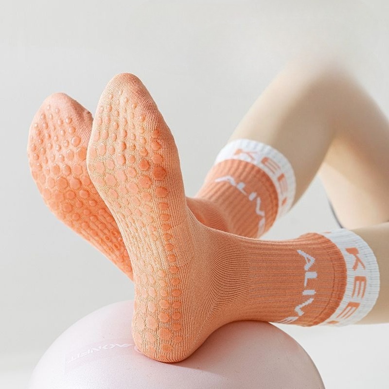 Women's Non-Slip Yoga Socks wi - Grip Sock Yoga recensie en prijs