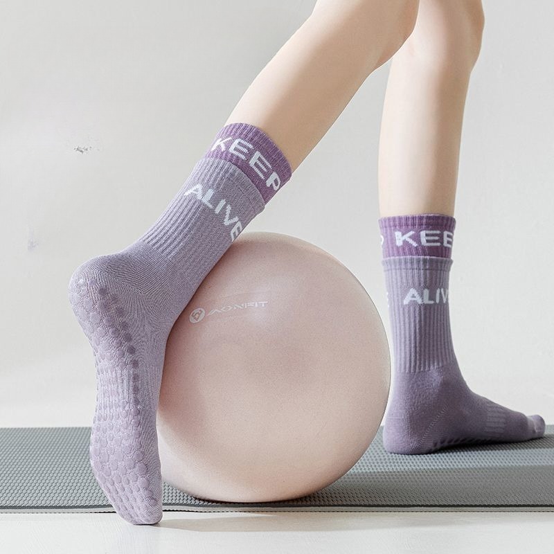 Women's Non-Slip Yoga Socks wi - Grip Sock Yoga recensie en prijs